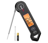 TempPro TP19HB nero Termometro digitale per carne, termometro da cucina