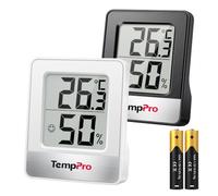 TempPro TP49 Piccolo igrometro Digitale per Interni, termometro d'atmosfera