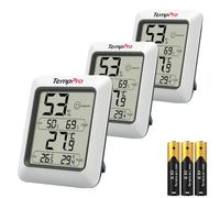 TempPro TP50 3 Pezzi Termometro Ambiente Interno Igrometro Digitale | Registra temperature massime e minime, indicatore di umidità e comfort climatico per casa/ufficio, Precedentemente ThermoPro