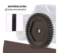 Temprato Acciaio Raccordo Cambio 45T 0.8M 32P 8053 11T Motore Denti per 1/10