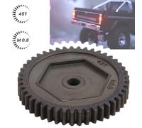 Temprato Acciaio Raccordo Cambio 45T 0.8M 32P 8053 11T Motore Denti per 1/10 RC