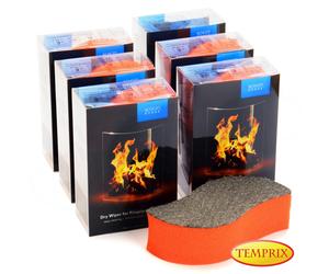 Temprix Detergente per Camino Trockenreiniger Senza Bagnato Atmosfire 6 Pezzi