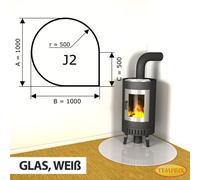 Temprix J2 Protezione Antincendio Vetro Piastra Base 1000x1000x6mm