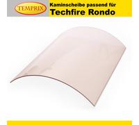 Temprix Kaminglas Per Techfire 3068 STS/Bella 2 Ofenscheibe Vetro Ceramico 4mm