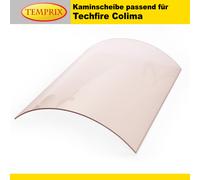 Temprix Kaminglas Per Techfire 3068 STS/Bella 2 Ofenscheibe Vetro Ceramico 4mm