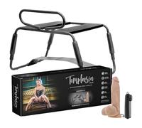 Temptasia - sedia del piacere con vibratore (nero-naturale)