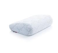 TEMPUR Cuscino EASE, feeling rigido, 50 x 31 x 10/5 cm | Cuscino cervicale ergonomico per ogni posizione di sonno, in memory foam