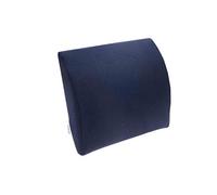 TEMPUR Cuscino lombare Transit in memory foam, ergonomico per viaggi e casa, 30 x 25 cm, blu