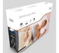 TEMPUR Cuscino Sonata M Memory Foam Bianco Forma Mezzaluna Supporto Collo 61x...