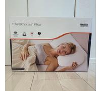 TEMPUR Cuscino Sonata S Memory Foam Bianco Forma Mezzaluna Supporto Collo 61x...