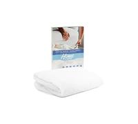 Tempur, Home by Tempor Coprimaterasso termoregolatore, Euro King, 160 x 200 cm, 2 in 1, coprimaterasso e lenzuolo con angoli, in tencel rinfrescante, colore: bianco