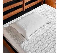 Tempur-Pedic Pillow Protector TEMPUR-Protect-Federa per Cuscino, Motivo: Nuvola, Tessuto, Bianco, Queen