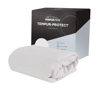 TEMPUR-PEDIC Protect - Coprimaterasso impermeabile, in tessuto, bianco, completo