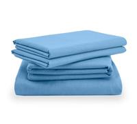 TEMPUR ProAir - Set lenzuola blu azzurro - Cal King