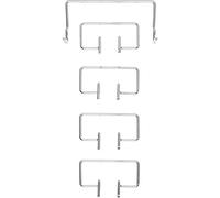 TEMPUR Set di 5 supporti per materasso, per telaio autoportante, cromato