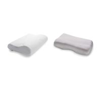 TEMPUR set di cuscini con imbottitura e federa, cuscino Original taglia Junior con federa in jersey (platino)