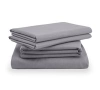 TEMPUR - Set di lenzuola ProAir, colore: grigio freddo