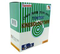 TEMTEX - Tourmaline Kinesiology Tape 5 X 5 6 UDS, taglia 5 cm x 5 m, colore: beige