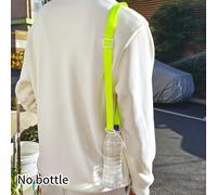 TEMU 1 Cinghia Portatile per Bottiglia con Cordino a Traversa, Cinghia per Spalla per Bottiglia di Bevanda, Anello in Silicone per Isolata, Cinghia Appendibile Senza