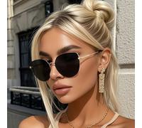 TEMU 1 di Occhiali da Sole Geometrici Retro Anti-Classic da Donna/ con 400, Come Regalo per e Famiglia, Street Style di Gamma, Look , Festa in Spiaggia, Pesca, Attività all', Ciclismo