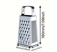 TEMU 1 multifunzionale a quattro lati in acciaio inossidabile per verdure - , tagliare e julienne le verdure - per l'uso in hotel, ristoranti e cucine domestiche