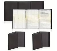 TEMU 1-Pack Portadocumenti per Targa e Assicurazione Veicolo - Custodia in Plastica per Documenti Auto/Moto ()
