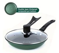 TEMU 1 pezzo da 9,45 pollici con Design Resistente, Antiaderente, per Bistecche, Pancake e Salt in , Compatibile con Piani a Induzione , per e