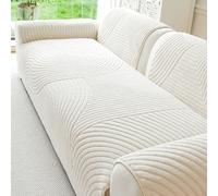 TEMU 1 pz Copridivano Moderno in Peluche, Copridivano Jacquard , a Tutte , Cuscino Efficace, Resistente alle Zampette , agli Animali Domestici, Materiale Lavabile in Lavatrice e a