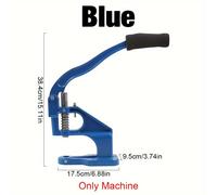 TEMU 1 pz Macchina a pressione manuale per stampi a fustella in metallo, a cappuccio, occhielli a , bottoni di fissaggio, utensili per installazione, lavorazione del cuoio a