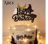 TEMU 1 pz Warner Harry Potter, centrotavola a tema, per decorazioni di tavoli per feste di compleanno, elegante regalo per