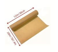 TEMU 1 Rotolo di Carta da Antiaderente Non Sbiancata, Resistente al Calore 'Acqua, Adatta per , Cuocere , Cuocere a Vapore e , per del Papà, Hanukkah, Ringraziamento, Natale e le Feste di Halloween