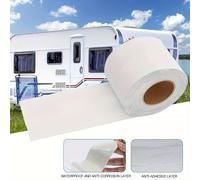 TEMU 1 Rotolo di Nastro Butilico Super Resistente per RV - Pellicola in Gomma Durevole -invecchiamento, Nastro per Riparazioni, Manutenzione , Nastro Sigillante Flessibile, per Auto, Finestre e
