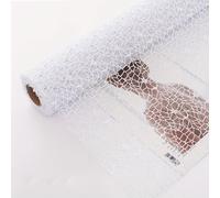 TEMU 1 Rotolo Runner da a Righe per Matrimoni, Compleanni, Feste - Elegante Decorazione Rettangolare per Tavolo Nuziale, Centrotavola per Feste di Compleanno, con Verticali