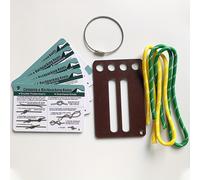 TEMU 1 Set di Allenamento per , Kit di per Legare , Set di Carte di Riferimento per per Campeggio e Escursionismo - Guida alla per all' per Escursionismo, Guidismo