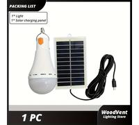 TEMU 1 Solare da Campeggio, Luce Portatile da Appendere, Torcia , Luce da Lavoro a Ricarica Solare, Adatta per Campeggio, Pesca, Escursionismo, Manutenzione, Illuminazione Notturna