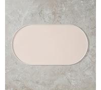 TEMU 1 Tappetino per Alimentazione , Antiscivolo e Antigoccia, Design Ovale, Resistente da Pulire, per Cibo e Umido, per e Cani, per Famiglie con Molteplici Animali Domestici