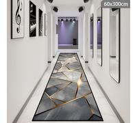 TEMU 1 tappeto con motivo marmorizzato, design unico ed elegante, per soggiorni, camere da letto, lavanderie, lavabile in lavatrice, per balconi e come decorazione resistente per corridoi