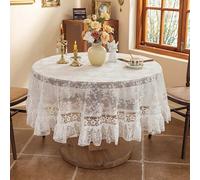 TEMU 1 tovaglia in pizzo ricamato patchwork , decorazione per sala da e camera da letto, che aggiunge un fascino retrò alla decorazione della , adatta per ristoranti, bar, feste e riunioni