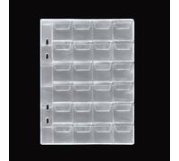 TEMU 10 Fogli a Pagina per Monete in PVC Resistente, Lavoratori a 4 per Album da , per Raccogliere Monete, Francobolli e Forniture per Collezionisti