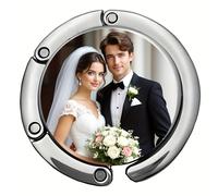 TEMU 10 Ganci pieghevoli personalizzati per borse, adatti per portafogli, con e testi a , ideali per ganci da scrivania per portafogli e supporti portatili per borse, ganci multiuso