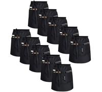 TEMU 10 Pezzi Grembiuli in Poliestere Qualità, Colori , con 2 Grandi Tasche e 1 , Ideali per di Hotel e Ristoranti. Grembiuli Portatili Unisex Adatti per Bar, Caffè, Camerieri e Chef