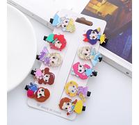 TEMU 10 Pezzi Set di Fermagli per Capelli Principesse Elsa e , Accessori per Capelli a Tema Frozen, Ideali come Premi per Studenti, per Compleanni e Regali di Capodanno