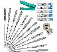 TEMU 100pci Aghi Universali per Macchine da Cucire - Compatibili con Singer, Brother, , Varmax - Misure 65/9, 75/11, 90/14, 100/16, 110/18 - Cucitura Liscia e i Tessuti