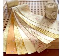 TEMU 101 Pezzi di Rotoli, 6cm*50cm per Quilting , Rotoli per Quilting, Tessuti per Patchwork, Set di Patchwork con Motivi (Motivi Casuali) per Trapunte, Tende, Borse, Gonne