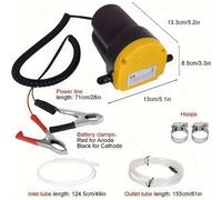 TEMU 1pc pompa dell'olio, pompa diesel, pompa dell'olio 12V, pompa del carburante per auto, pompa dell'olio autoadescante elettrica