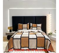 TEMU 1pz Coperta Spessa a Quadri Stampati, e Foderata, Multifunzionale per Pisolino, , Ufficio o Lenzuolo