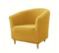 TEMU 1pz Copertura per Poltrona Elasticizzata, 1pz Copri a Botte in Jacquard Protettivo per Mobili