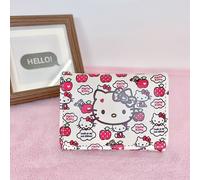 TEMU 1pz Portafoglio Sanrio Hello Kitty, Porta Carte con Scomparti Multipli e Portamonete, Design Trifold - Regalo per San Valentino o Laurea