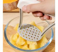 TEMU 1pz Schiacciapatate Manuale in Plastica Resistente - per Cibo & Frutta dei , Pressa a Facile da per Patate Dolci & , , Schiacciamento |Schiacciapatate Manuale|Schiacciamento Efficiente