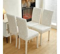 TEMU 2/4/6 Pezzi Coprisedie in Velluto Jacquard, Coprisedie Stile